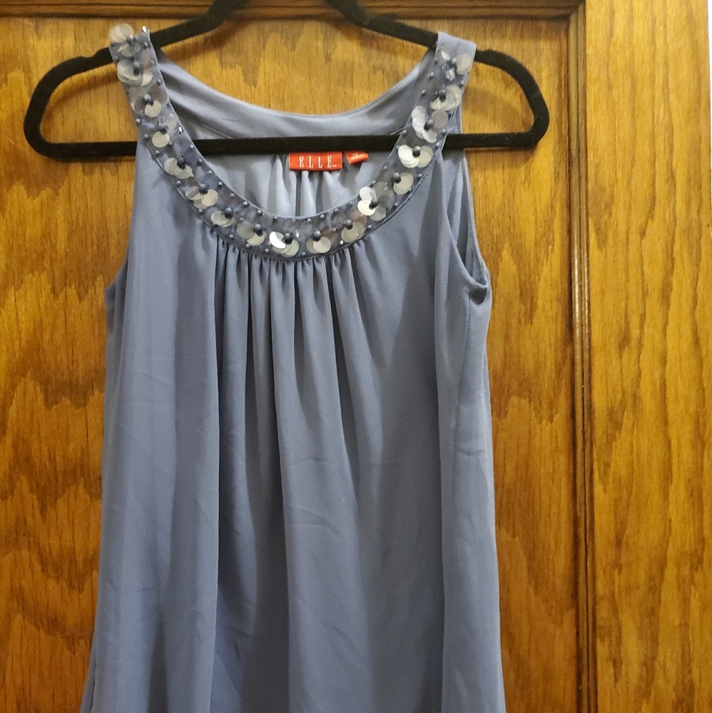 ELLE embellished cami XS. Camisole